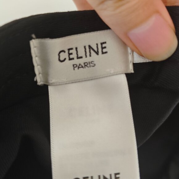CELINE Bucket Hat Black - Picture 11 of 11